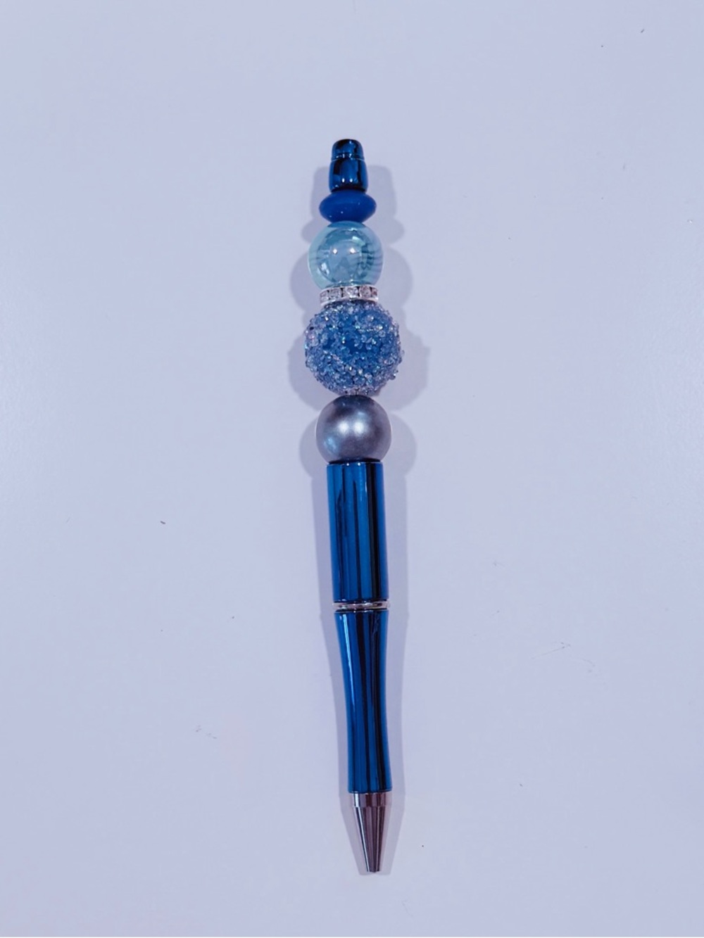 NWOT Blue Jeweled Ballpoint Pen
